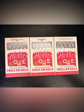 Hello Love Press-On Nails - Neutrals